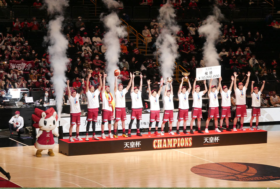 天皇杯連覇！川崎ブレイブサンダース