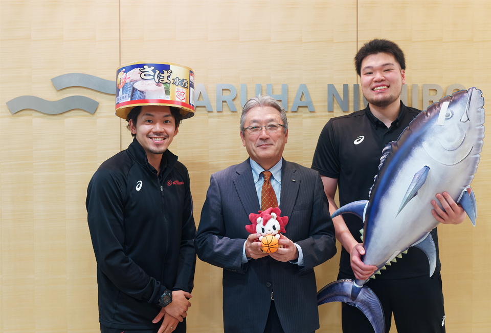 Umiosアイテムと一緒に