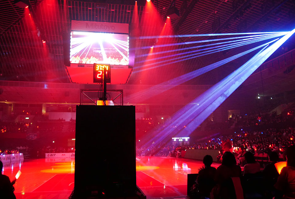 2月1日（土）、2日（日）川崎ブレイブサンダース主催　冠協賛試合開催